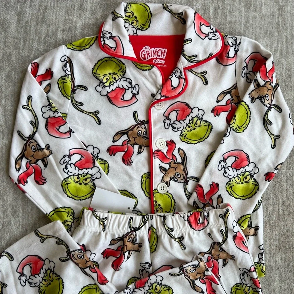 NWT Grinch pajama set - Picture 2 of 4